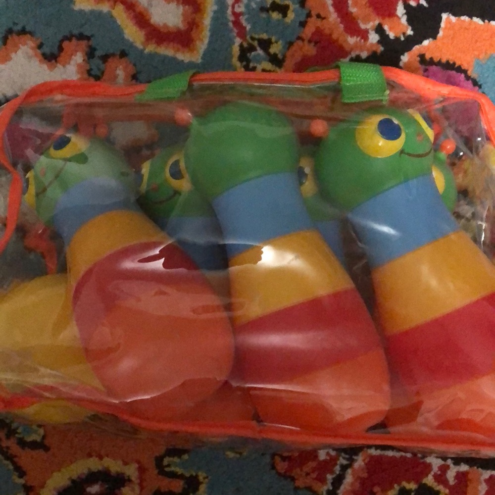 Plastic Toy Bowing Set